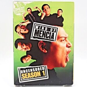 Mind of Mencia Uncensored Season 1 DVD 2005 Carlos Mencia Comedy Central